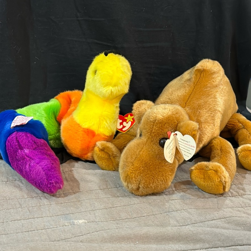 Two Ty beanie babies 14 inch
